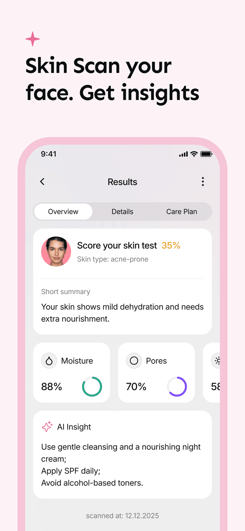 Skinly app screenshot 5